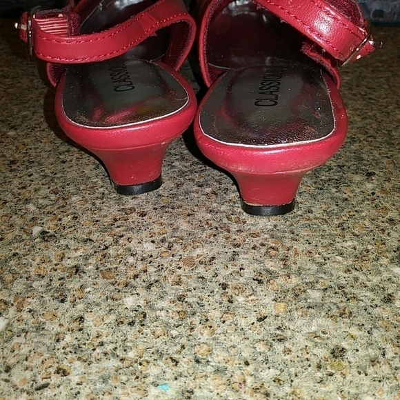 Classique Red black Sophia pump size 6 M - Picture 5 of 10